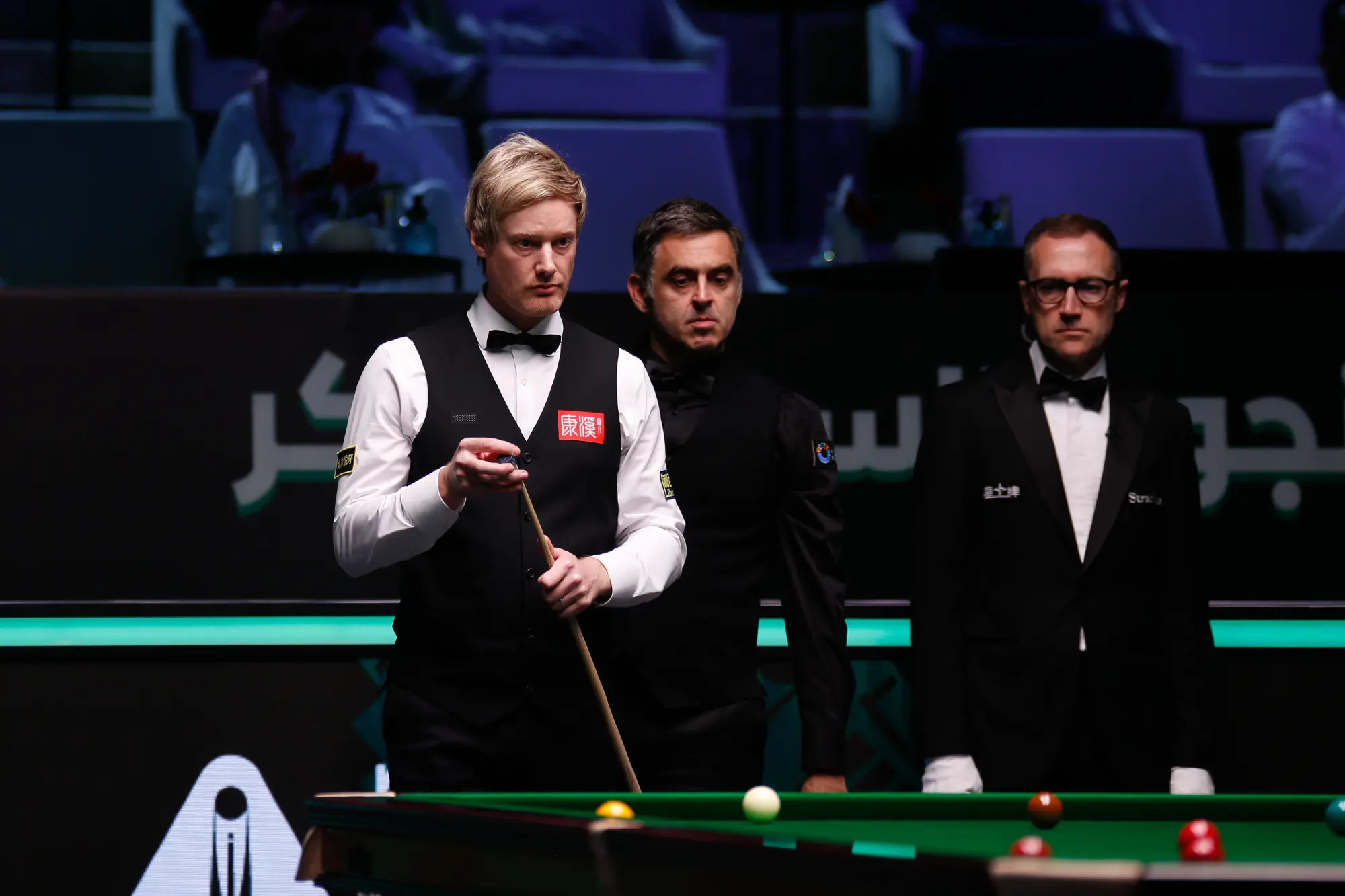 奥沙利文以, 罗伯逊打出 奥沙利文以, 罗伯逊打出