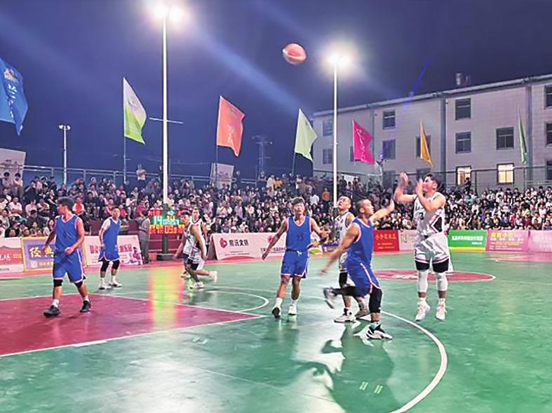 名运动员在, 球场上展开